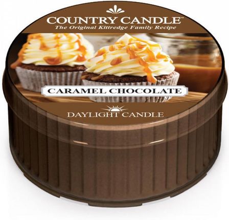 Country Candle Chocolate Caramel Daylight Świeca Zapachowa 35 G