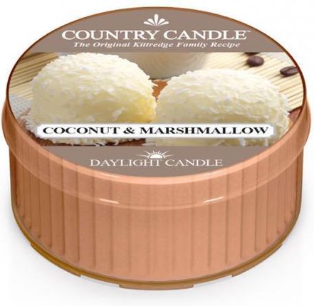 Country Candle Coconut & Marshmallow Daylight Świeca Zapachowa 35 G