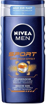 Nieva Men Sport Żel pod prysznic o zapachu limonki 250 ml