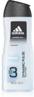Adidas Dynamic Pulse Żel Pod Prysznic Do Twarzy Ciała I Włosów 3 W 1 Żel Pod Prysznic 400ml