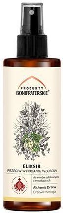 Produkty Bonifraterskie Eliksir przeciw wypadaniu włosów Alchemia Drzew Drzewo Moringa 100ml