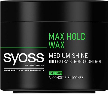 Syoss Wax Max Hold Wosk do włosów 150ml