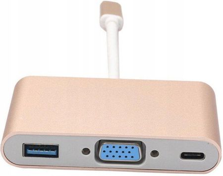 SWIATKABLI USB 3.1 TYP C NAUSB 3.0 / VGA / USB-C KONWERTER  (3C40230)