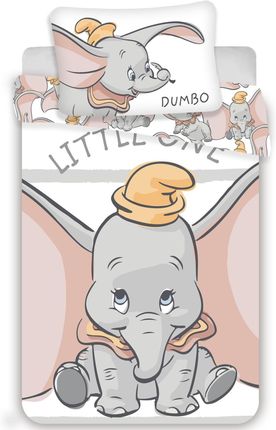 Bawełniana Pościel Dziecięca Do Łóżeczka Dumbo Stripe 100X135Cm 40X60Cm