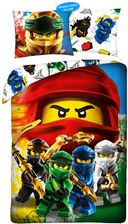 Halantex Lego Ninjago Pościel Dziecięca 140X200Cm  - Komplety pościeli dla dzieci