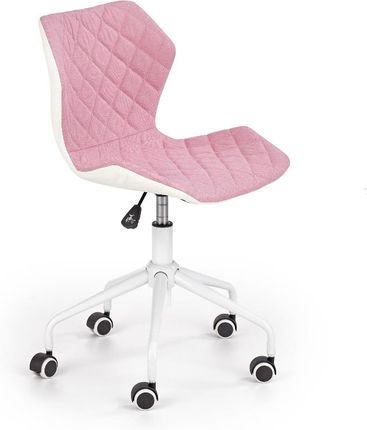 Fotel Matrix 3 Różowy/Biały  