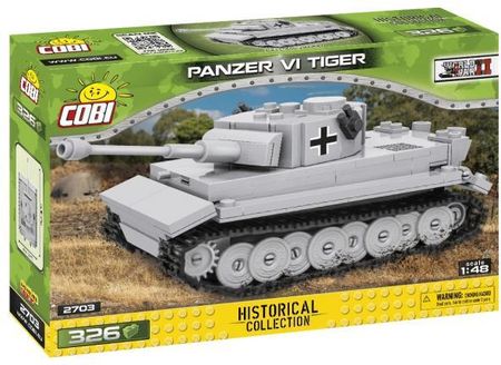 Cobi 2703 Historical Collection Wwii Czołg Panzer Vi Tiger 326El.