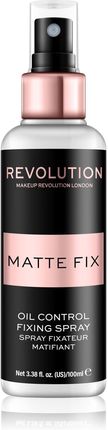 Makeup Revolution Pro Fix Matujący Spray Utrwalający Makijaż 100ml