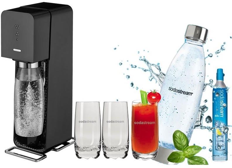 SodaStream Source czarny zestaw Ceny i opinie Ceneo.pl