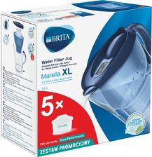 Zdjęcie Dzbanek filtrujący BRITA Marella XL 3,5L niebieski + 5 filtrów MAXTRA+ Pure Performance - Racibórz