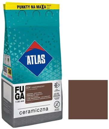 Atlas Fuga ceramiczna 024 ciemnobrązowy 5kg (FCF002405)