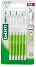 Sunstar Gum Bi-Direction Szczoteczki Miedzyzębowe Zielone