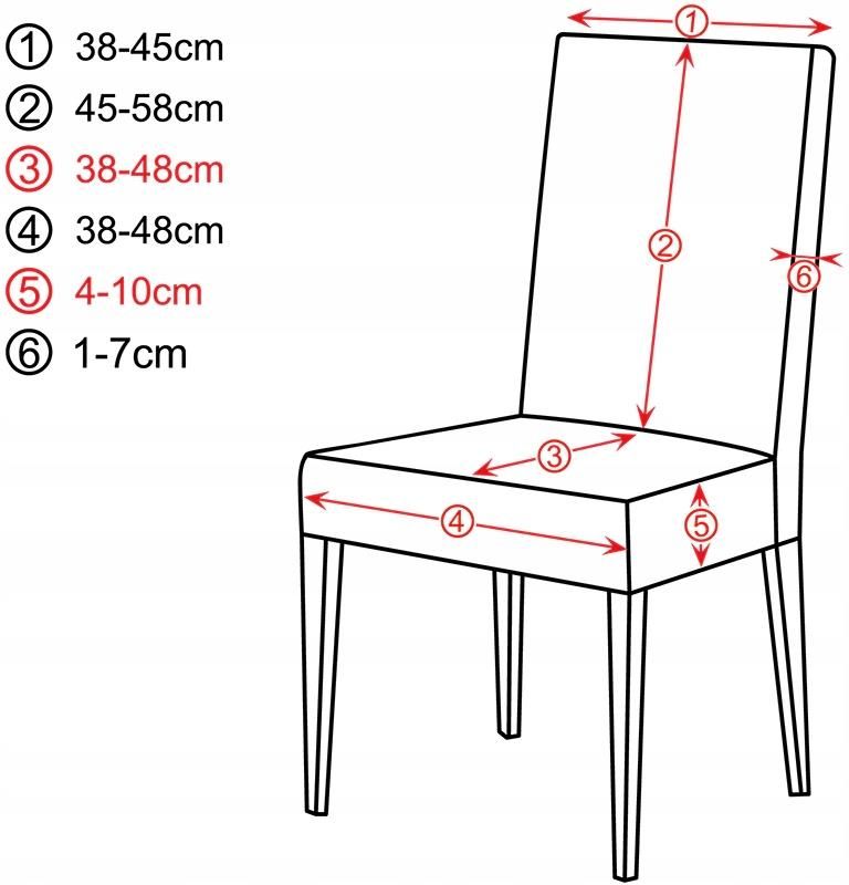 POKROWIEC NA KRZESŁO BRĄZOWY ELASTYCZNY KRZESŁA