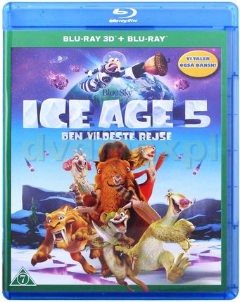 Ice Age: Collision Course (Epoka lodowcowa 5: Mocne uderzenie) [Blu-Ray 3D]+[Blu-Ray]