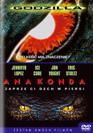 Anakonda + Godzilla (2DVD)