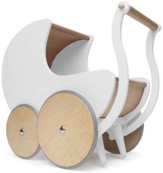 Kinderfeets  Wózek dla lalek, kolor biały