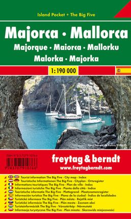 Majorka mapa 1:190 000 Freytag & Berndt