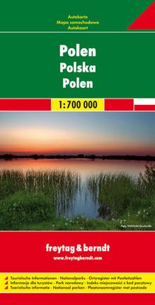 Polska mapa 1:700 000 Freytag & Berndt