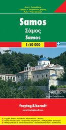 Samos mapa 1:50 000 Freytag & Berndt