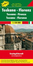 Toskania-Florencja mapa 1:150 000 Freytag & Berndt - zdjęcie 1