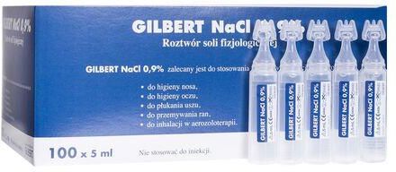 Laboratoires Gilbert Nacl 0,9% Sól Fizjologiczna 5Ml Ampułka Zestaw 5 Szt.