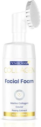 Novaclear Oczyszczająca Pianka Do Twarzy Z Kolagenem Collagen Facial Foam 100Ml