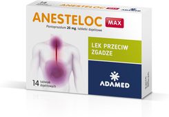 Lek na trawienie Anesteloc Max 20mg 14 tabletek dojelitowych - zdjęcie 1
