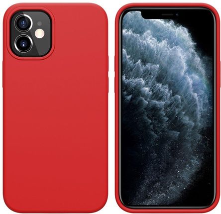 Nillkin Etui Flex Pure do Apple iPhone 12 Mini Czerwone
