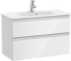 Zdjęcie Roca Gapn Compacto Zestaw Szafka Z Umywalką 80Cm Biały Połysk A851497806 - Tarczyn