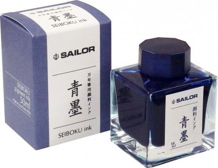 Sailor Atrament Do Piór Wiecznych Pigment Ink Blue-Black Sei-Boku