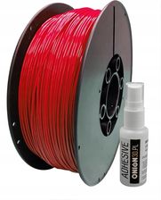 Zdjęcie PLAST-SPAW FILAMENT PLA CZERWONY 1KG + ADHESIVE - Oborniki Śląskie