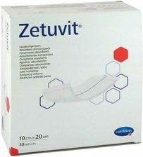 Zdjęcie HARTMANN ZETUVIT 10X20CM, 30SZT. KOMPRES NIEJAŁOWY - Pniewy