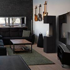 Zdjęcie Kratki Biokominek Sierra Czarny  - Mieroszów