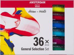 Amsterdam Standard Series Acrylics Set General Selection 36X20Ml - Farby i media malarskie