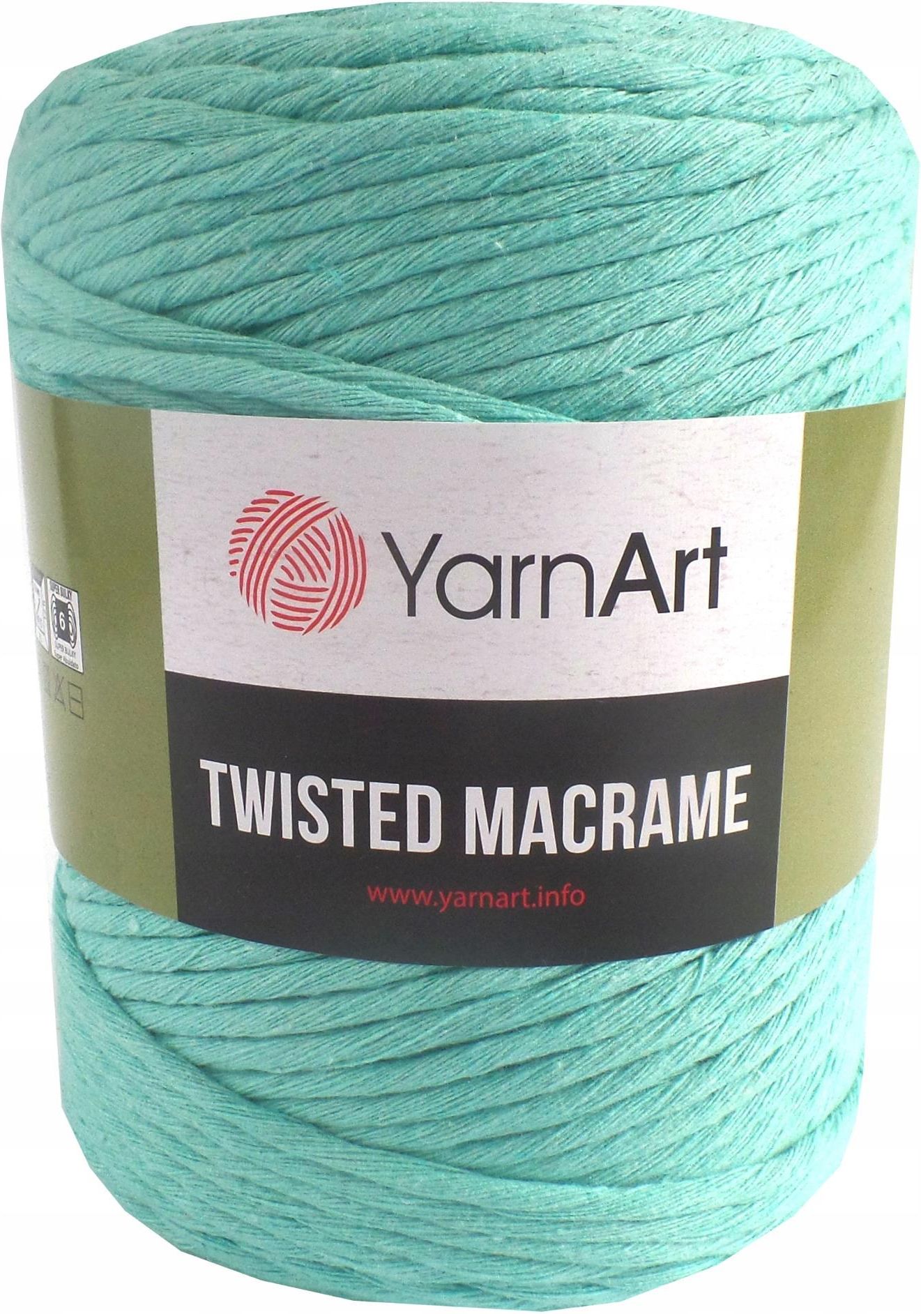 YARNART TWISTED MACRAME 775 SELEDYN Ceny i opinie Ceneo.pl