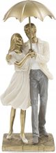Zdjęcie FIGURKA PARA ZAKOCHANYCH PRZYTULANIE PARASOL 27 CM - Koziegłowy