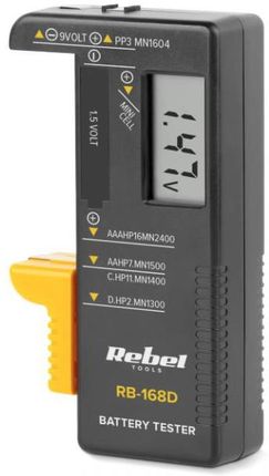 Rebel Rb-168D Tester Baterii Cyfrowy