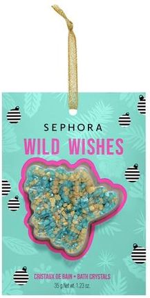Sephora Collection Wild Wishes Bath Cards Ball Sól Do Kąpieli Feuille Tropicale Carte Bain 20 Xms