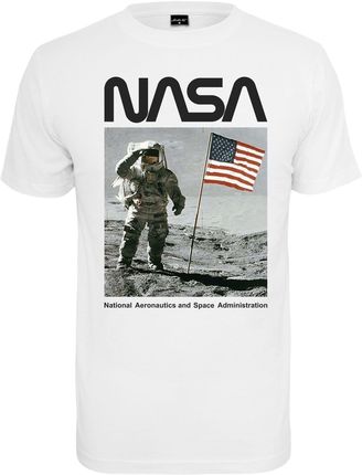 NASA Moon Man Tee White XS