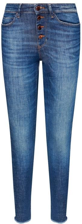 Guess Jeansy Skinny Fit W0BA28 D46A1 Niebieski Skinny Fit - zdjęcie 4 Guess Jeansy Skinny Fit W0BA28 D46A1 Niebieski Skinny Fit