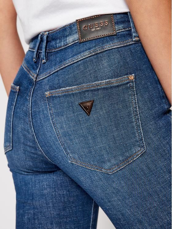 Guess Jeansy Skinny Fit W0BA28 D46A1 Niebieski Skinny Fit - zdjęcie 2 Guess Jeansy Skinny Fit W0BA28 D46A1 Niebieski Skinny Fit