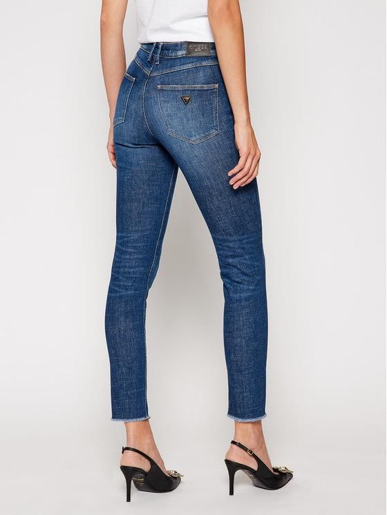 Guess Jeansy Skinny Fit W0BA28 D46A1 Niebieski Skinny Fit - zdjęcie 3 Guess Jeansy Skinny Fit W0BA28 D46A1 Niebieski Skinny Fit