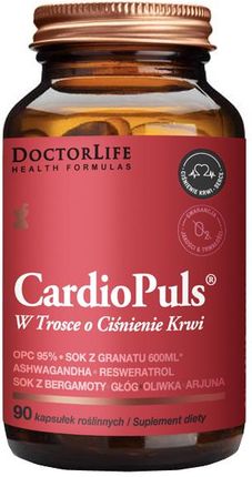 Doctor Life CardioPuls 90 kaps roślinnych