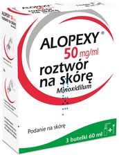 Zdjęcie Alopexy 50 mg/ml Roztwór Na Skórę 3x60ml - Siemianowice Śląskie