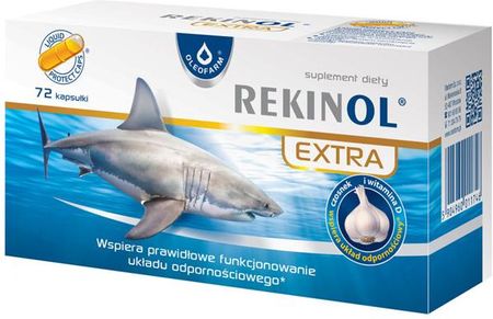 Rekinol Extra olej z wątroby rekina 72 kaps