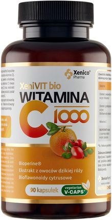 XeniVIT bio Witamina C 1000 90 kaps. roślinnych