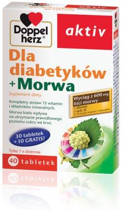 Doppelherz Aktiv Dla Diabetyków + Morwa 40 Tabl