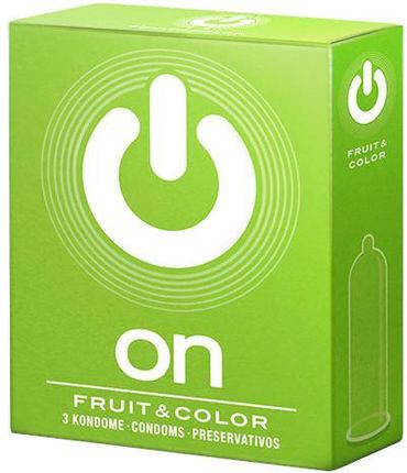 ON Fruit & Color prezerwatywy 3 szt