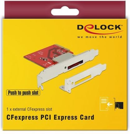 DELOCK PCI CARD> 1X EXT. CFEXPRESS SLOT (91748)