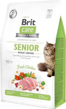 Brit Care Cat Grain Free Senior Weight Control 400G